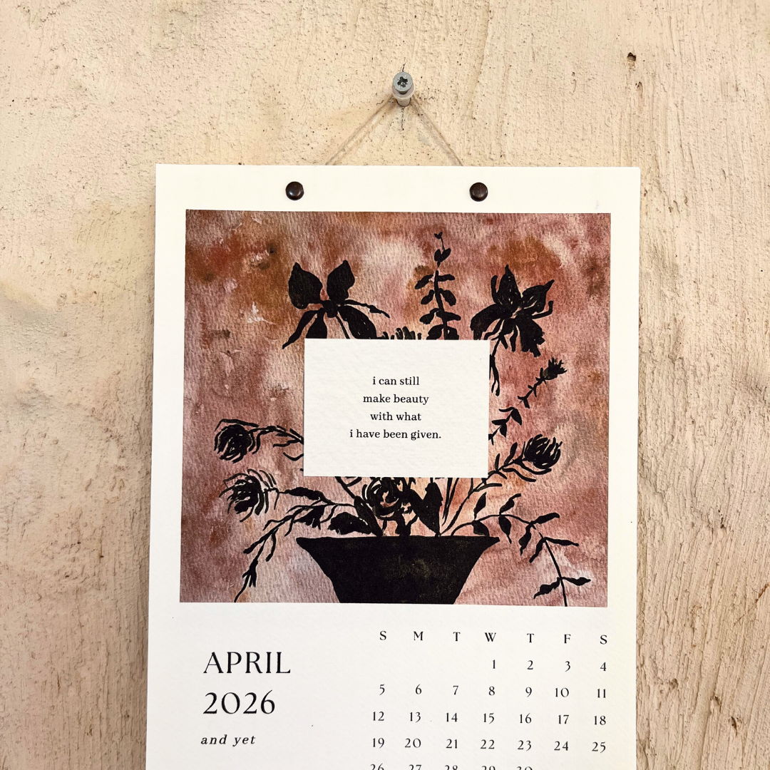 2026 Poetry calendar