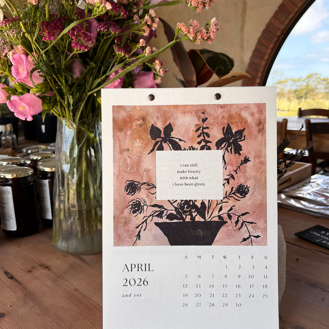 2026 Poetry calendar