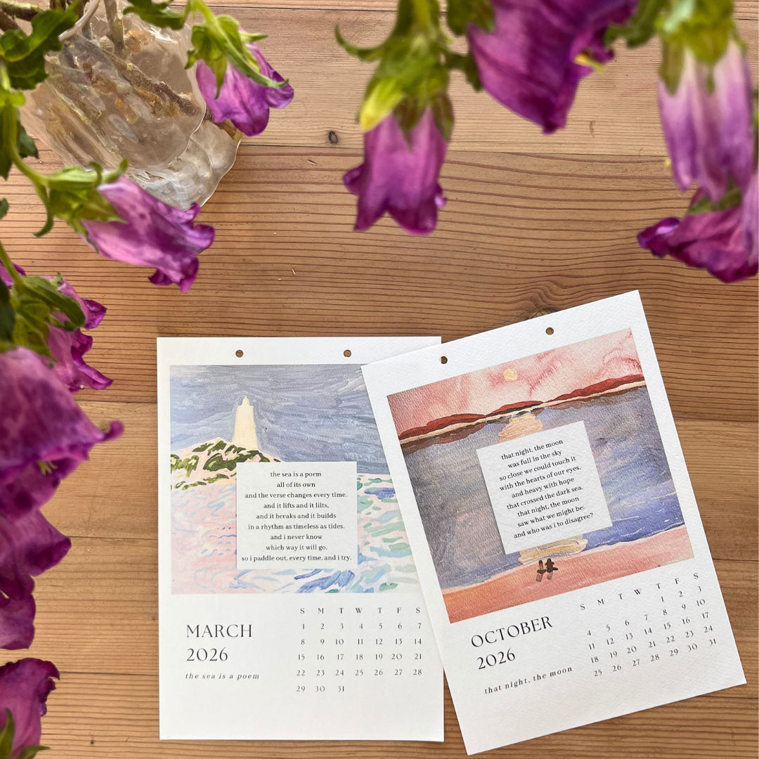 2026 Poetry calendar