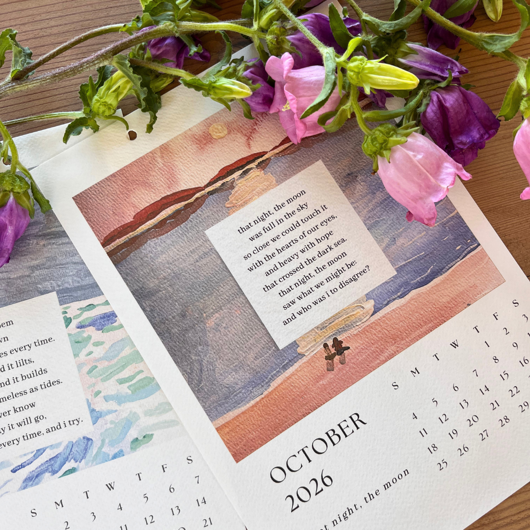 2026 Poetry calendar
