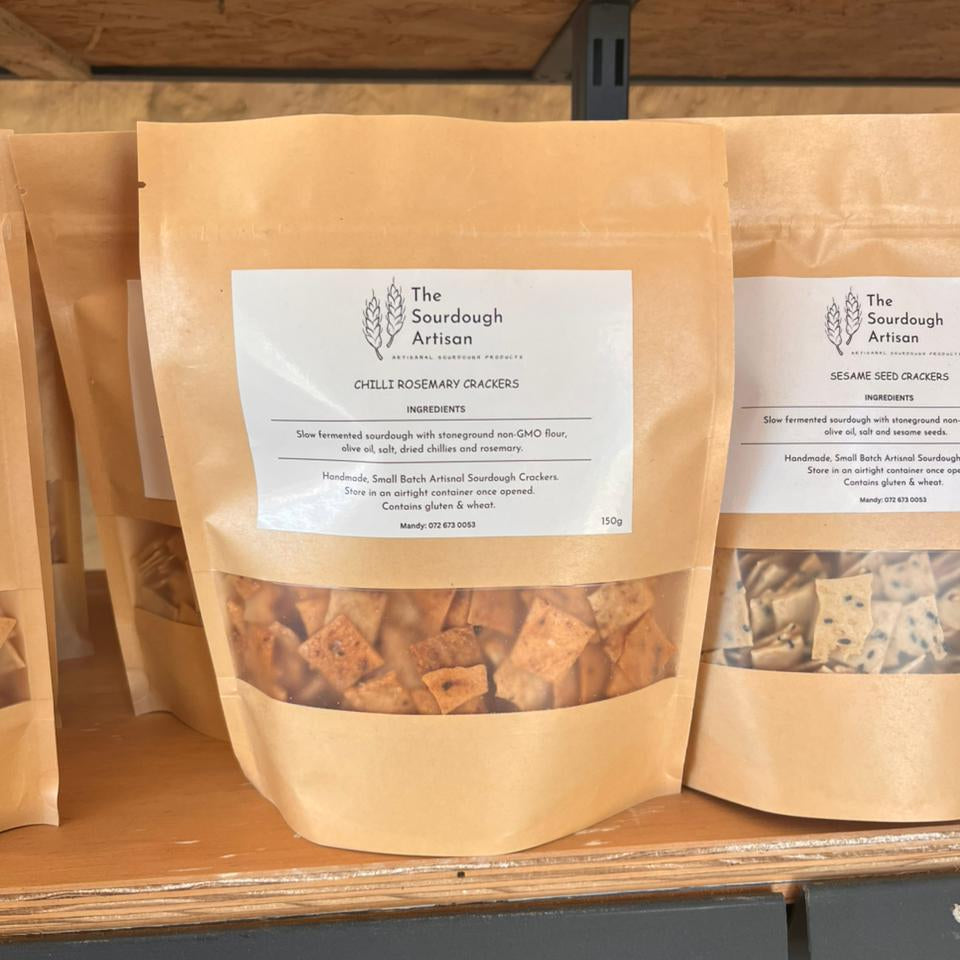 Artisanal Sourdough Crackers 150g