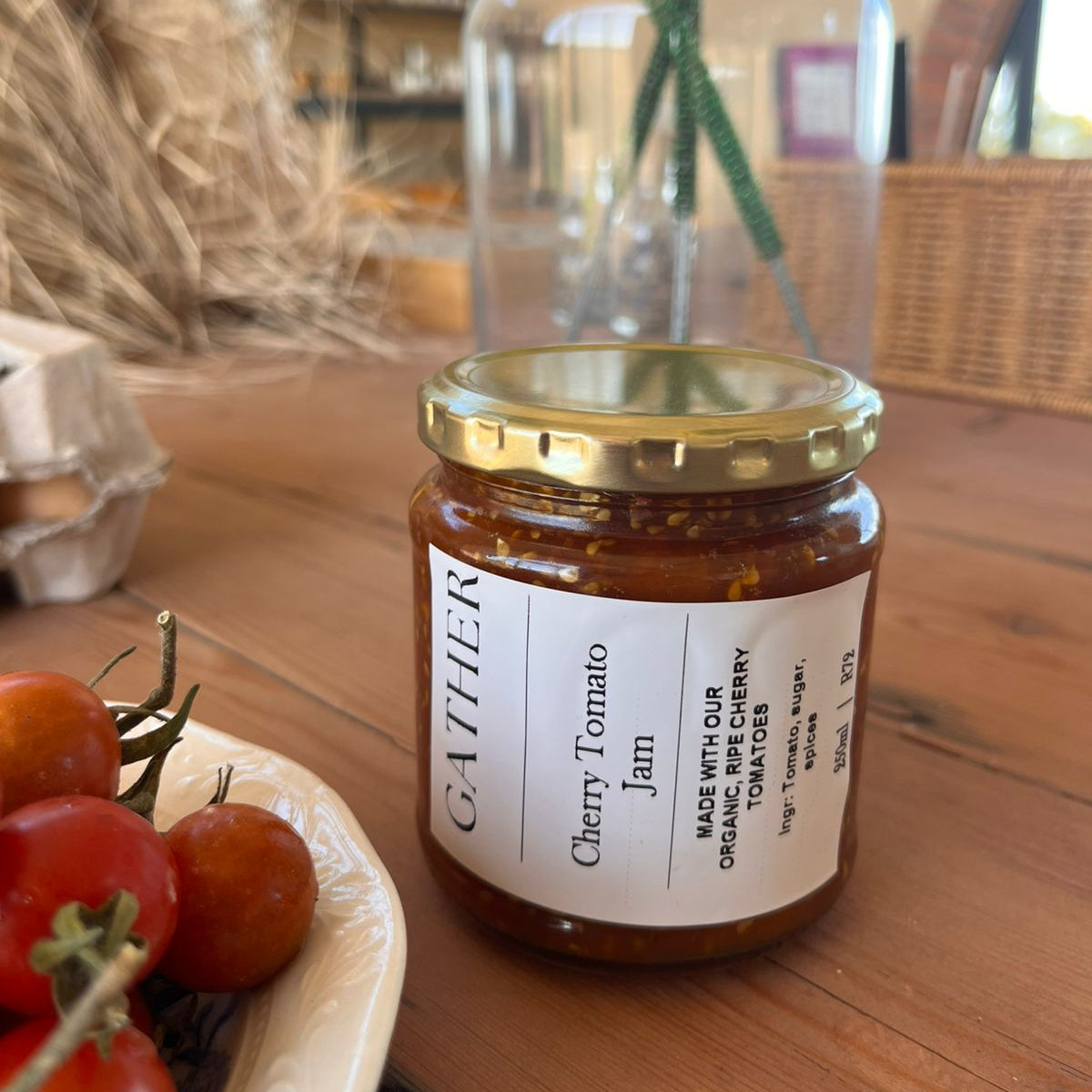 Organic Cherry  Tomato Jam