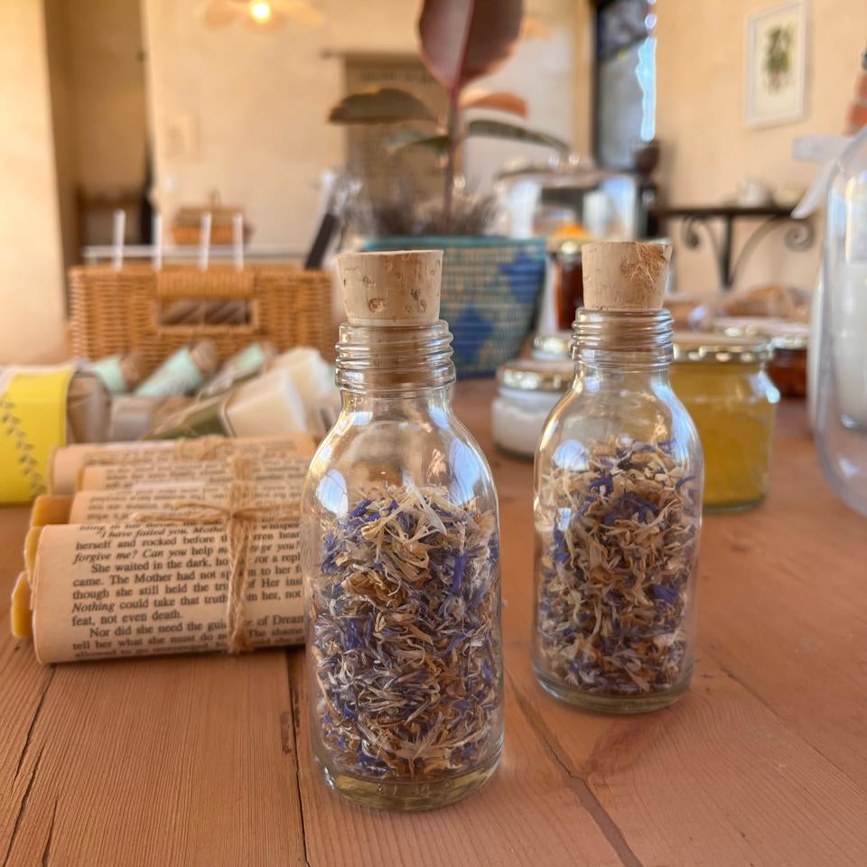 Edible flower sprinkles